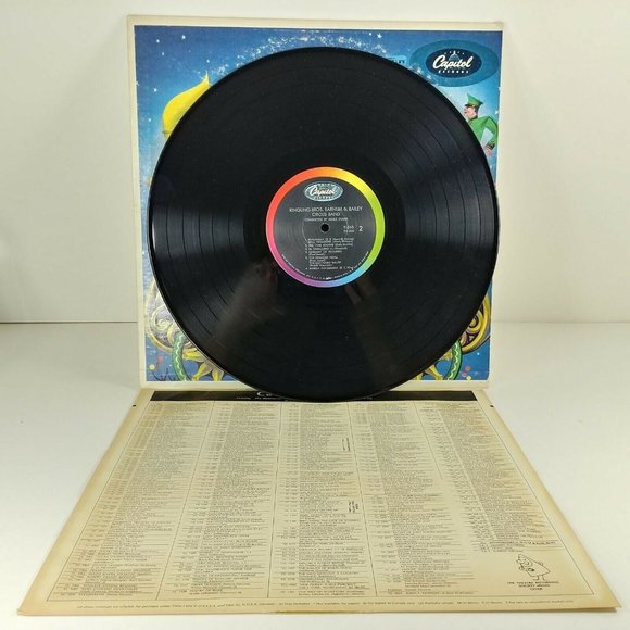Ringling Bros. Barnum & Bailey Circus Band Record Album Merle Evans 33 RPM 12" - Picture 2 of 8